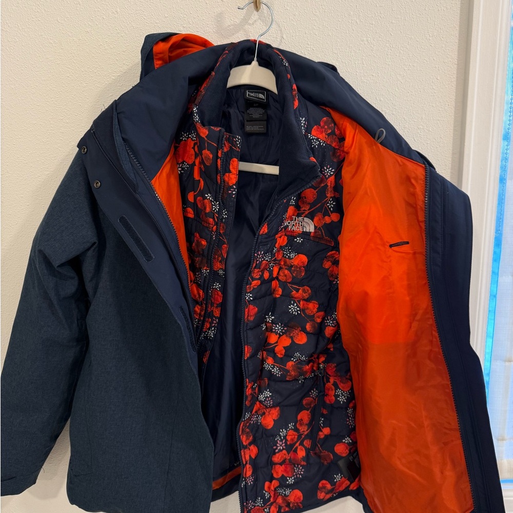 The North Face Hyvent 2-in-1 Ski Snowboard Jacket with Puffer Jacket
